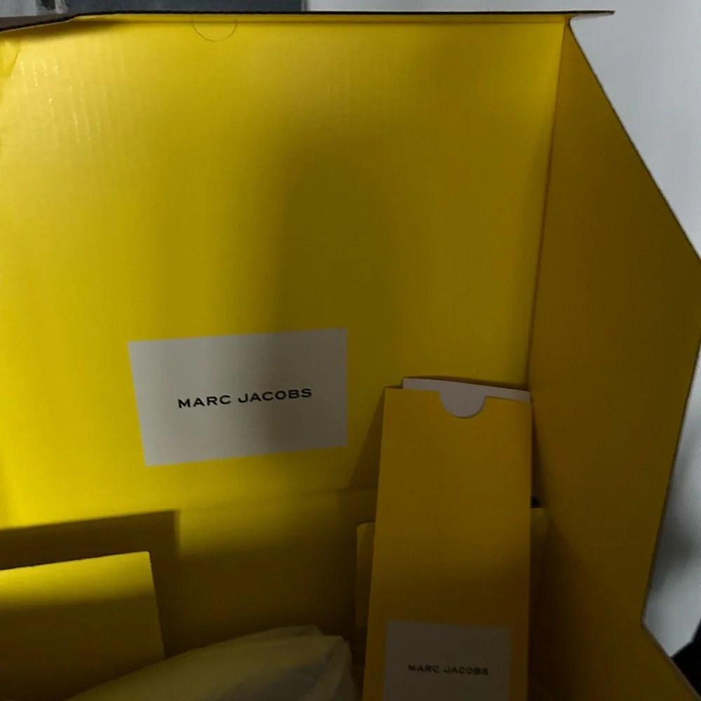 Marc Jacobs Black and Pink Graphic Tote - Picture 7 of 7